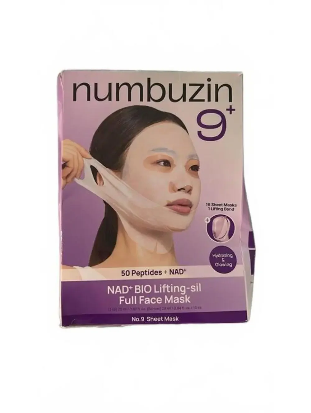 Numbuzin No. 8 Sheet Mask NAD+ Bio Lifting 16-count